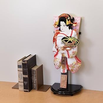 羽子板 17号 金彩 しぼり 道明寺 ガラスケース 羽子板 17号 金彩 しぼり 道明寺 ガラスケース